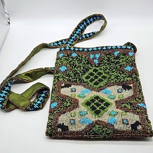 👛 Vintage Y&S beaded crossbody bag